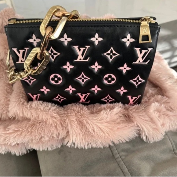 Louis Vuitton Coussin BB Black with Gold and Pink Accents - Picture 2 of 16